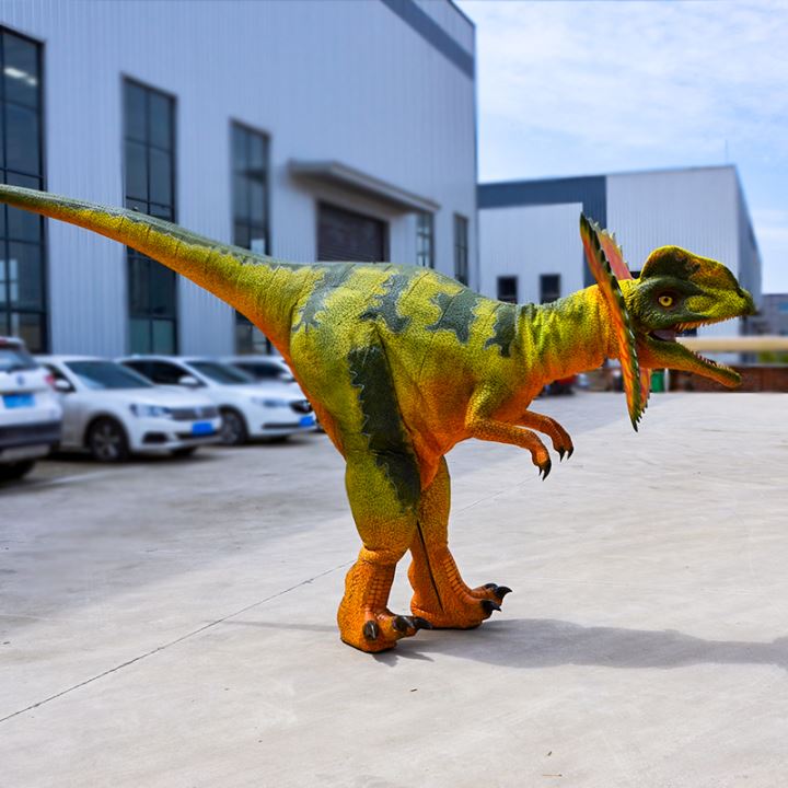 Jurassic World Traje de Dinosaurio Dilophosaurus para escenario
