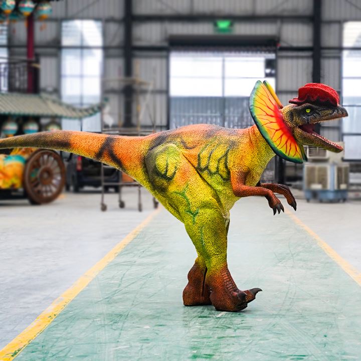 Propiedades de Halloween para actuaciones, trajes de dinosaurios, personalización de accesorios