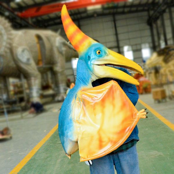 Pterosaur dinosaur handpuppets for amusement props